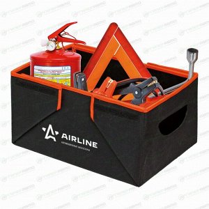Органайзер Airline, в багажник, 360x260x185мм, чёрный, складной, арт. AO-SB-23