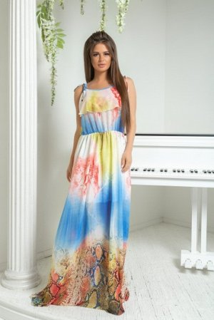 Платье Ткань: шифон +подклад
Длина платья: 160 см.