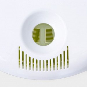 Центрифуга для сушки зелени Доляна Fresh cook, 3,7 л, пластик, цвет бело-зелёный