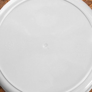 Кастрюля для СВЧ, 2,1 л, пластик, цвет ассорти