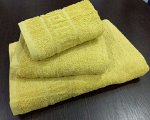 Махровое полотенце 50*90 см хлопок цвет Сельдерей