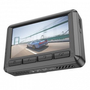 Автомобильный видеорегистратор с дисплеем Hoco DV2 Driving recorder with display