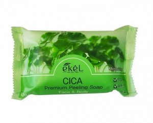 Ekel/ Peeling Soap Cica  Косметическое мыло с эктрактом центеллы азиатской 150 гр. 1/120
