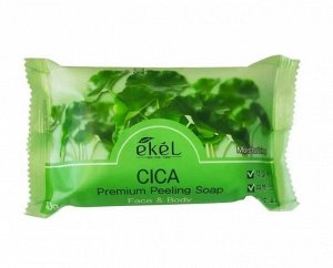 281665 "Ekel" Peeling Soap Cica  Косметическое мыло с эктрактом центеллы азиатской 150 гр. 1/120