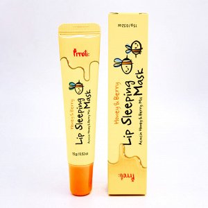Ночная маска для губ с мёдом акации и ягодами PRRETI Honey & Berry Lip Sleeping Mask, 15 г