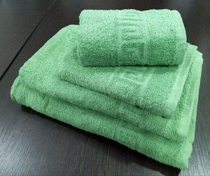 Тритекс Махровое полотенце 50*90 см хлопок цвет Зеленый нефрит