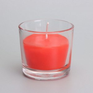 Свеча ароматическая в стакане АЛАНИЯ "Цветущий сад"
