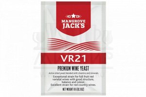 Винные дрожжи Mangrove Jack's "VR21", 8 г (фруктовые красные вина)