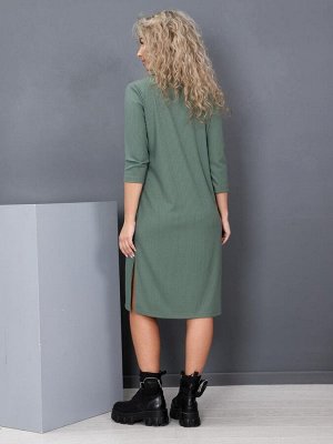 Мерида - платье оливковый