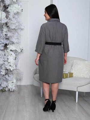 Кемина - платье серый