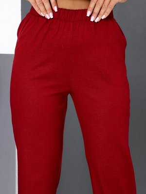 Айова - брюки бордовый