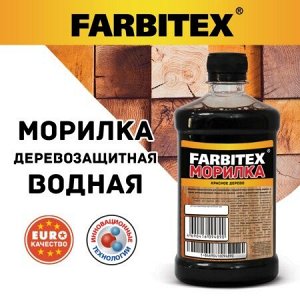 Морилка деревозащитная водная 0.5л FARBITEX