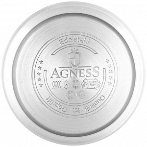 Чайник agness со свистком, серия тюдор,3,0 л термоаккумулирующее дно, индукция