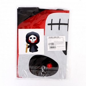 Воздушный шар фольгированный 30" «Чёрная с косой», фигура