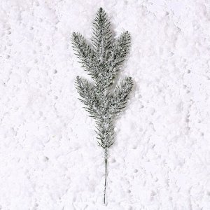 Ветка декоративная новогодняя, 27 см