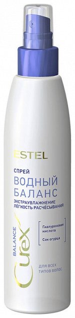 Эстель, Спрей для волос CUREX Aqua Balance 200мл Водный баланс для всех типов