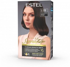 Краска для волос ESTEL Color Signature тон 5/77 горячий шоколад 120мл