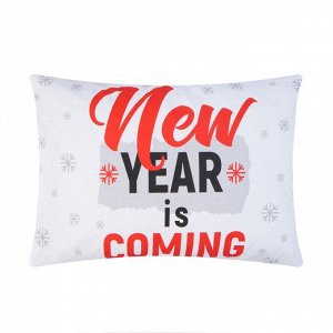 Комплект наволочек «Этель» New Year, 50x70 см - 2 шт., хлопок 100%, бязь