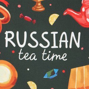 Полотенце «Этель. Самовар», 40x73 см, 100% хлопок, саржа 190 г/м²