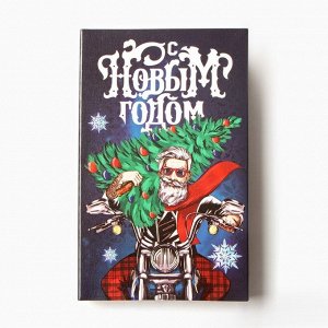 Носки мужские новогодние KAFTAN «С Новым годом» размер 41-44 (27-29 см), набор 2 пары