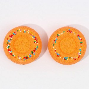 Набор бурлящих пончиков для ванны «Уютной зимы!», 2 х 65 г, аромат пряный глинтвейн