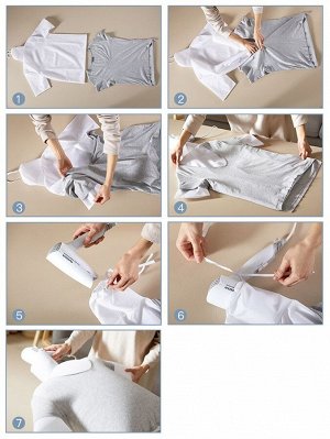 Мешок для сушки одежды феном, короткие рукава, 1 шт.