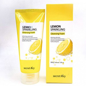 Secret Key Освежающая лимонная пенка для умывания Lemon Sparkling Cleansing Foam, 200 мл