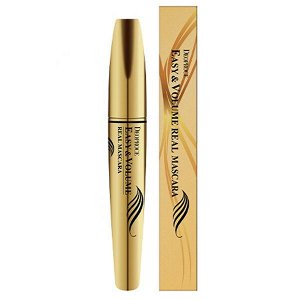 Объемная удлиняющая тушь на основе чернил Кальмара Deoproce Easy and Volume Real Mascara, 8мл