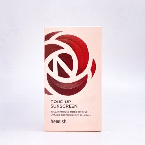 Heimish Солнцезащитный тонирующий праймер с розой Bulgarian Rose Tone-up Sunscreen SPF 50+ PA+++, 30 мл