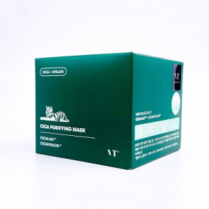 VT Cosmetics Маска глиняная увлажняющая Cica Purifying Mask ,120 мл
