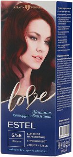Краска для волос ESTEL Love тон 6/56 махагон 50мл