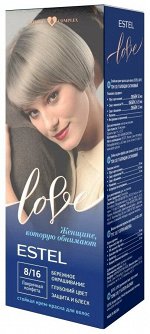 Эстель, Краска для волос ESTEL Love тон 8/16 лакричная конфета 50мл