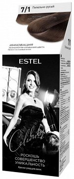 Эстель, Краска для волос ESTEL Selebrity тон 7/1 пепельно-русый без аммиака 50мл