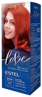 Эстель, Краска для волос ESTEL Love тон 8/54 красная медь 50мл