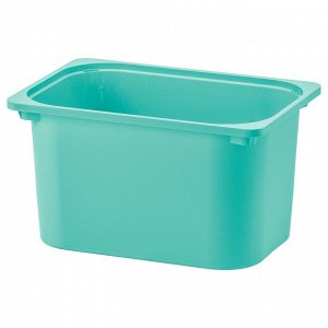 TROFAST, Ящик для хранения, бирюзовый, 42х30х23 см