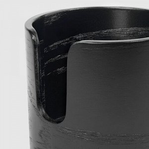 LNESPELARE, кружка и держатель для кружек, черный,
