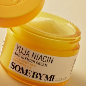 Крем с юзу и ниацинамидом Some By Mi Yuja Niacin Blemish Care Cream