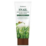 Крем с муцином улитки для кожи рук и ног Deoproce Snail Recovery Moisture Hand &amp; Foot, 100мл