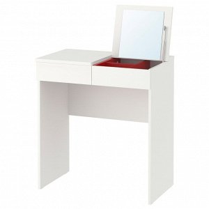 БРИМНЕС, туалетный столик, белый, 70x42 см