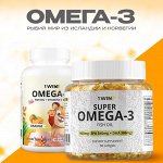 Omega-3. Премиальный рыбий жир из Исландии и Норвегии