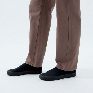 Джинсовые штаны, коричневый