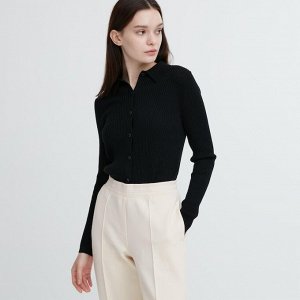 Женские трикотажные брюки (длина 68-70 см.), молочный