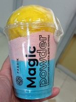 Fabrik cosmetology Смесь для ванны шипучая с мочалкой Magic powder 340г