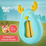 Термометр &quot;Олень&quot;, голубо-желтый