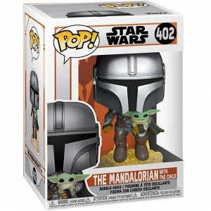 Фигурка Funko POP! Star Wars: Mandalorian - Mando Flying w/Jet