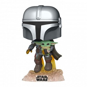 Фигурка Funko POP! Star Wars: Mandalorian - Mando Flying w/Jet