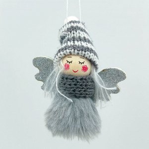 Игрушка новогодняя, деревянная, ёлочная, 1 шт.