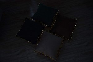 Flash (черная) Наволочка 45х45