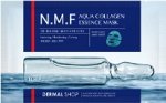 Фольгированная коллагеновая маска для лица с аминокислотами, витаминами, пептидами и натуральным увлажняющим комплексом (NMF) 1