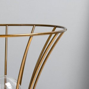 Настольная лампа «Чилли» Е27 40 Вт золото 18x18x19 см RISALUX